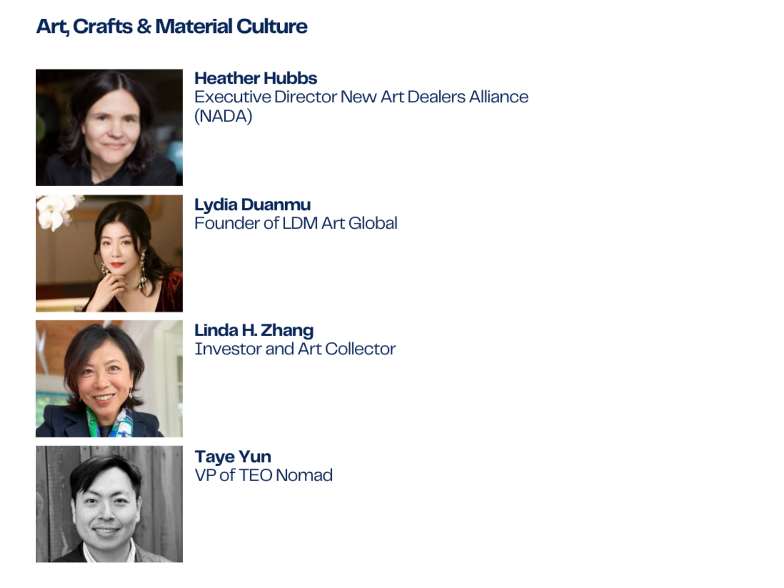 Talk: Art, Crafts & Material Culture | FOCUS Art Fair 2026 New York