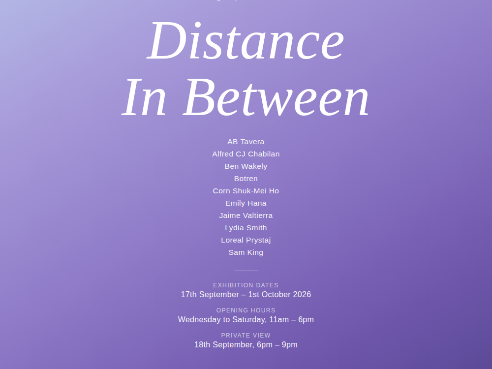 Distance In Between:
