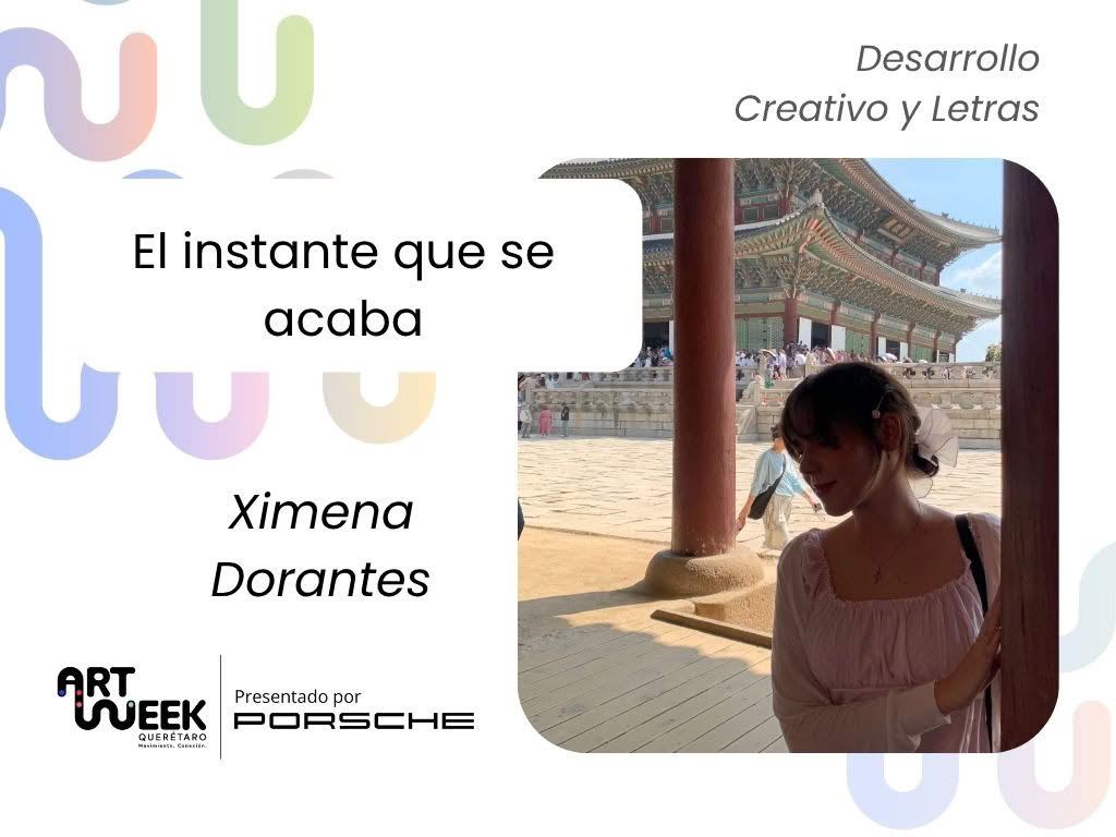 Taller de Ximena Dorantes “El instante que se acaba"