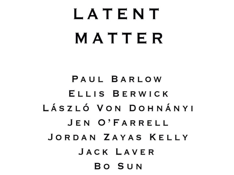 LATENT MATTER